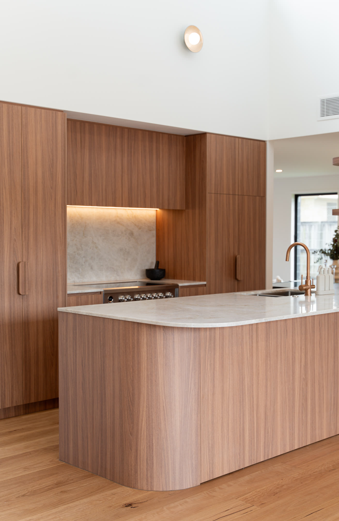 Curved Cabinetry